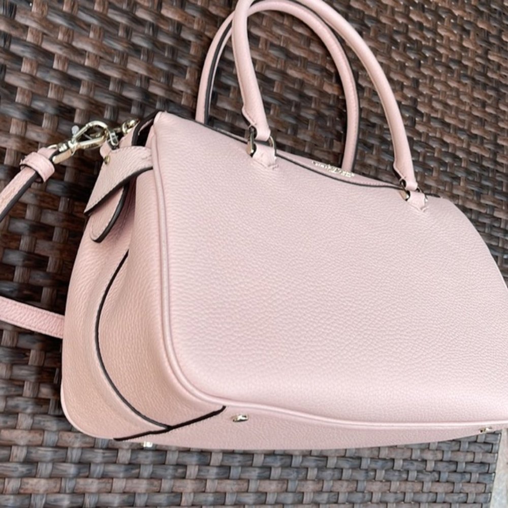 Kate Spade Mimi Satchel Rose Smoke - Picture 14 of 16
